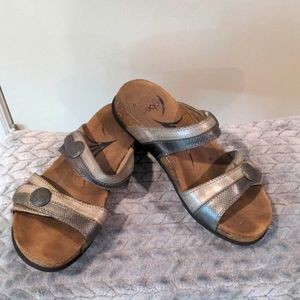 Abeo Size 6 Barbara Sandals - Silver